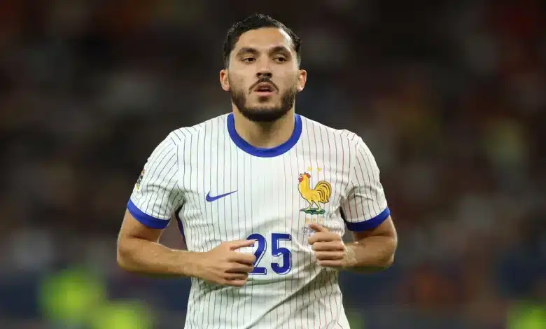 ريان شرقي لاعب منتخب فرنسا