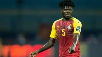 توماس بارتي لاعب منتخب غانا
