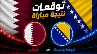 قطر ضد البوسنة والهرسك