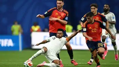 بيدري - سالم الدوسري - منتخب السعودية - منتخب إسبانيا
