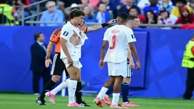 تمزق قميص نائل العيناوي في كأس العالم 2026 - المصدر: Gettyimages