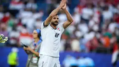 أيمن حسين - منتخب العراق - المصدر (Getty images)