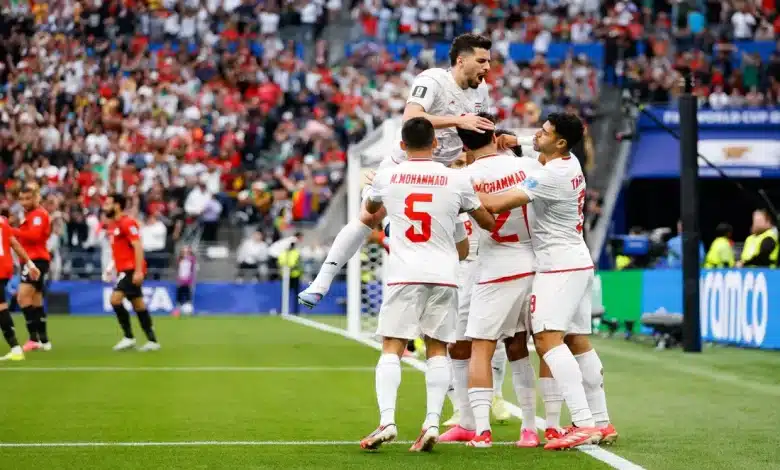 منتخب إيران ضد منتخب مصر في كأس العالم - المصدر (Getty images)