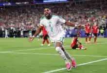 رياض محرز - منتخب الجزائر - المصدر (Getty images)