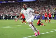 رياض محرز - منتخب الجزائر- المصدر (Getty images)