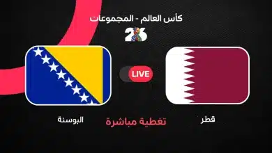 قطر ضد البوسنة والهرسك