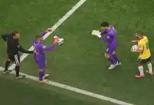 مباراة منتخب مصر ضد أستراليا- (المصدر:Gettyimages)