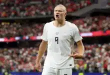 إرلينج هالاند بقميص منتخب النرويج