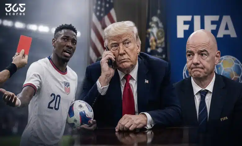 إنفانتينو - ترامب - بالوجان - أمريكا- كأس العالم 2026
