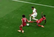 من مباراة إسبانيا ضد البرتغال