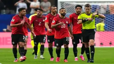 من مباراة مصر ضد الأرجنتين