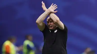 حسام حسن مدرب منتخب مصر وإشارة لا للعنصرية - كأس العالم