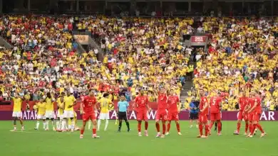 مباراة سويسرا ضد كولومبيا- المصدر: gettyimages