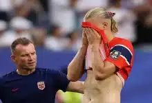 إرلينج هالاند بقميص منتخب النرويج