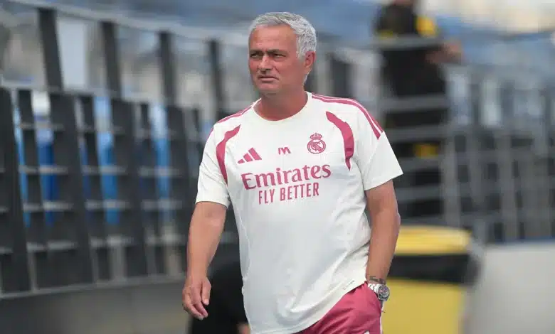 جوزيه مورينيو مدرب ريال مدريد