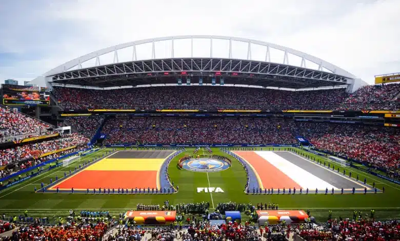 علم منتخب مصر - بلجيكا - كأس العالم - المصدر: gettyimages