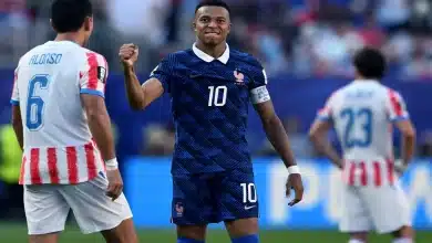 كيليان مبابي لاعب منتخب فرنسا