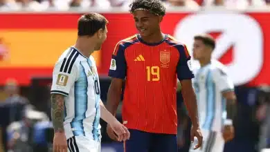 ليونيل ميسي ولامين يامال في نهائي كأس العالم