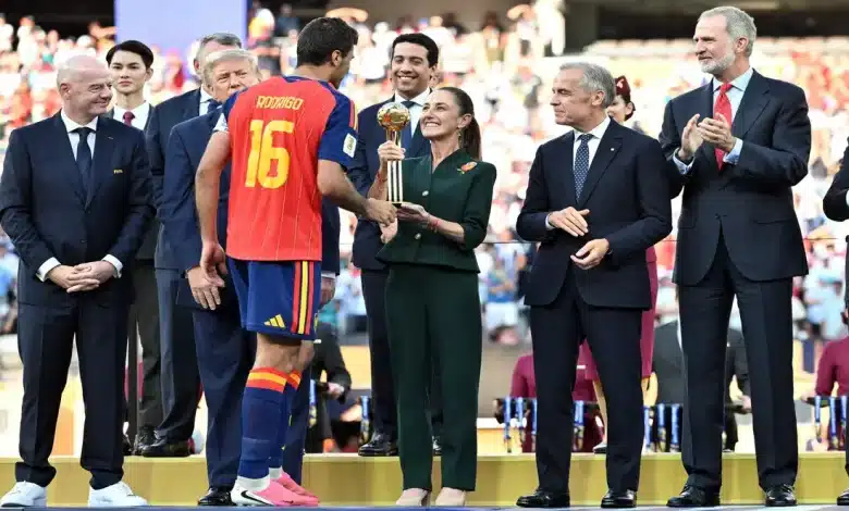 كلوديا شينباوم - دونالد ترامب - كأس العالم - المصدر: gettyimages