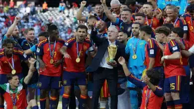 احتفالات منتخب إسبانيا بلقب كأس العالم 2026- (المصدر:Gettyimages)