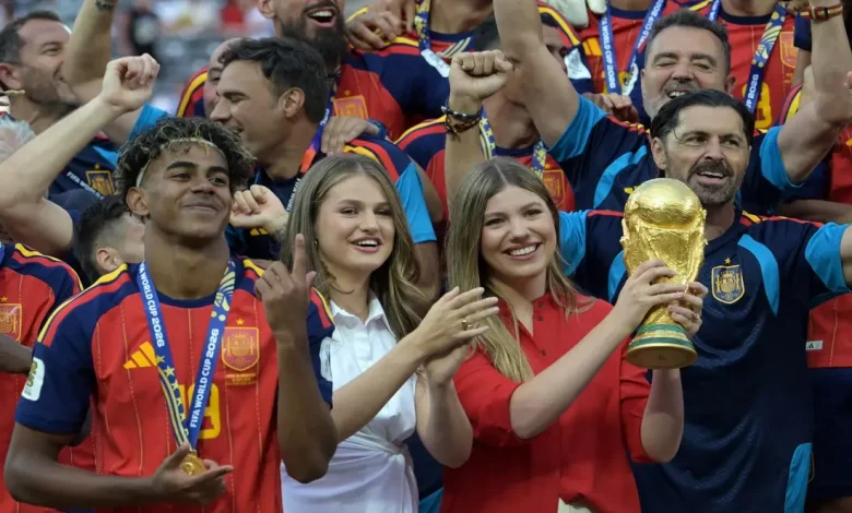 صوفيا أميرة إسبانيا - كأس العالم - المصدر: gettyimages
