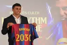رودري لاعب برشلونة