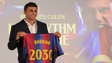 رودري لاعب برشلونة