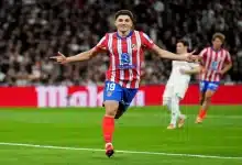 جوليان ألفاريز مهاجم أتلتيكو مدريد