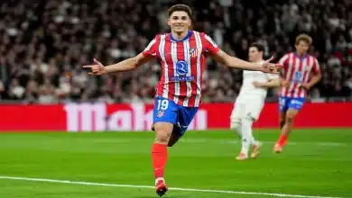 جوليان ألفاريز مهاجم أتلتيكو مدريد