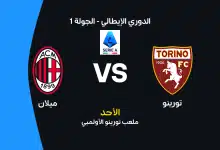 ميلان ضد تورينو: الموعد والقنوات الناقلة والتشكيل