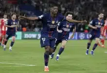 عثمان ديمبيلي لاعب باريس سان جيرمان