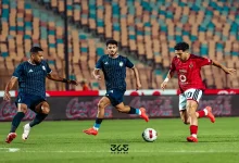 من مباراة الأهلي ضد الشرقية إنبي