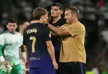 هانز فليك - فيرمين لوبيز - برشلونة - المصدر (Getty images)