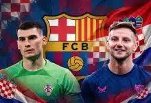 اللاعيبة الكروات في برشلونة