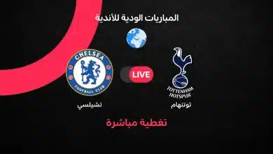 مباراة تشيلسي ضد توتنهام