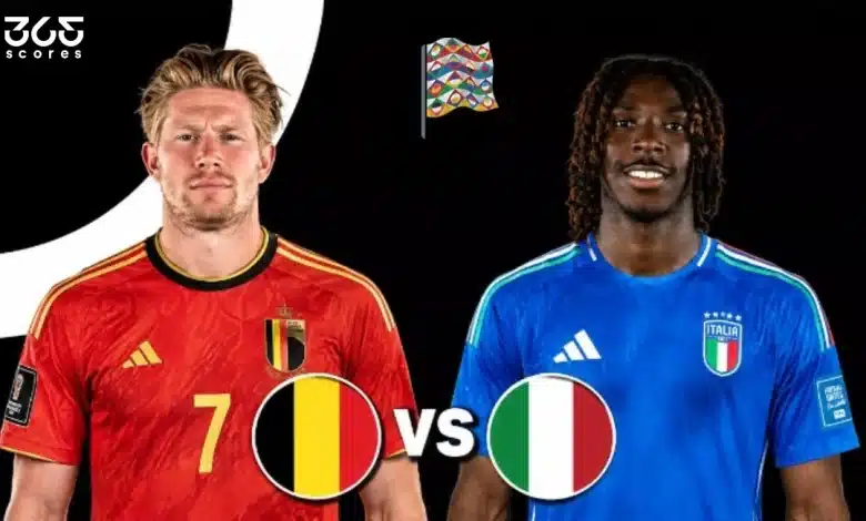 6 معلومات عن مباراة إيطاليا وبلجيكا في دوري الأمم الأوروبية 2026