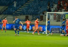 جوبسون سوزا - مباراة عجمان ضد النصر - المصدر: رابطة المحترفين