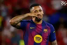 جابرييل جيسوس لاعبًا لبرشلونة