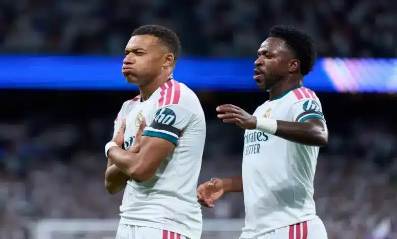 كيليان مبابي - فينيسيوس جونيور - ريال مدريد