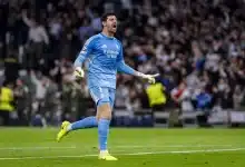 تيبو كورتوا حارس مرمى ريال مدريد
