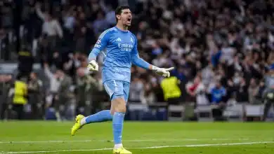 تيبو كورتوا حارس مرمى ريال مدريد
