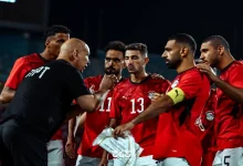 حسام حسن - محمد صلاح - منتخب مصر - تصوير: مصطفى الشحات