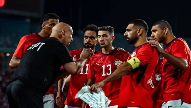 حسام حسن - محمد صلاح - منتخب مصر - تصوير: مصطفى الشحات
