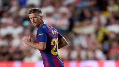 داني أولمو لاعب برشلونة