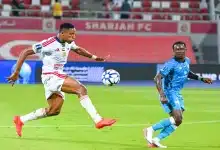 لقطات من مباراة الشارقة ضد الجزيرة