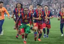 رافينيا - جول كوندي - جيرارد مارتين - برشلونة