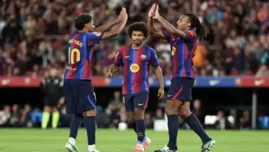 لامين يامال - جول كوندي - كريم أديمي - برشلونة - المصدر: Getty images